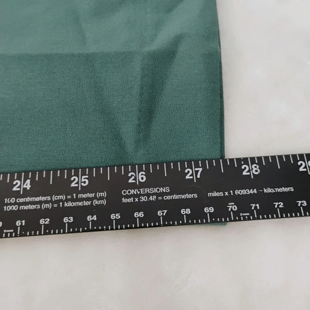 LOFT Outlet Womens Skinny Ankle Pants Green Mid Rise Size 4 NWT